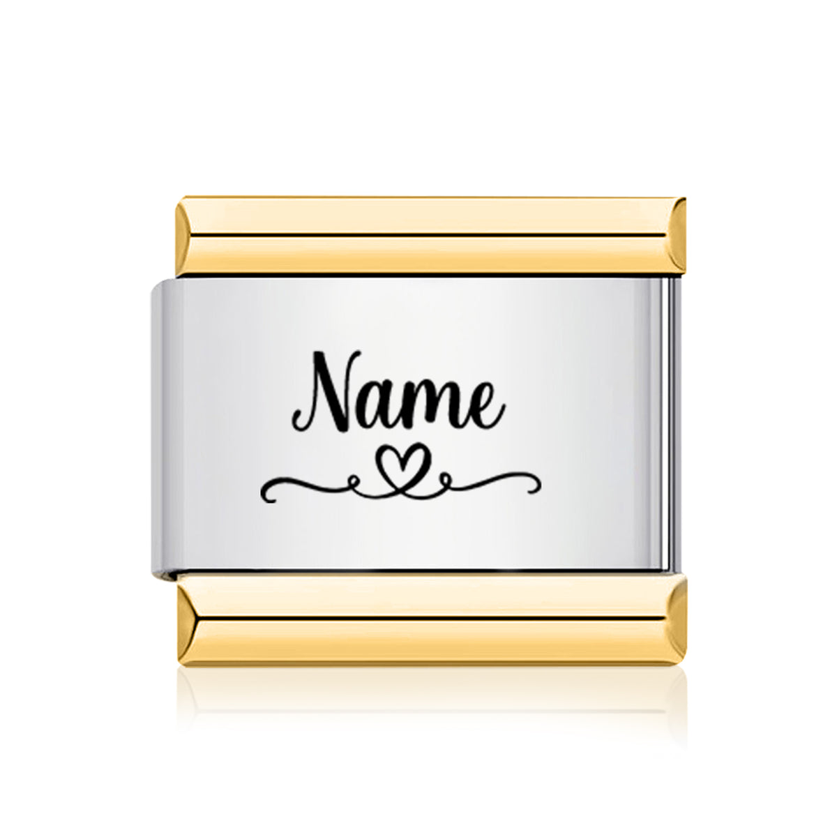 Personalized Photo Italian Charm Link Bracelet