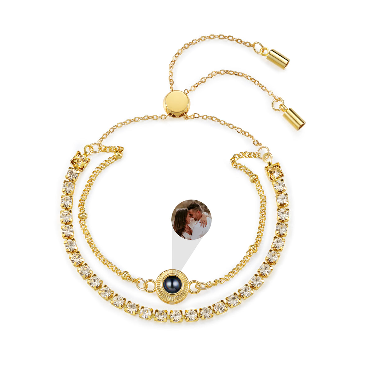 Personalized Photo Projection Bracelet