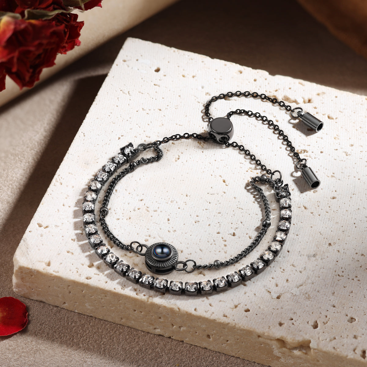 Personalized Photo Projection Bracelet