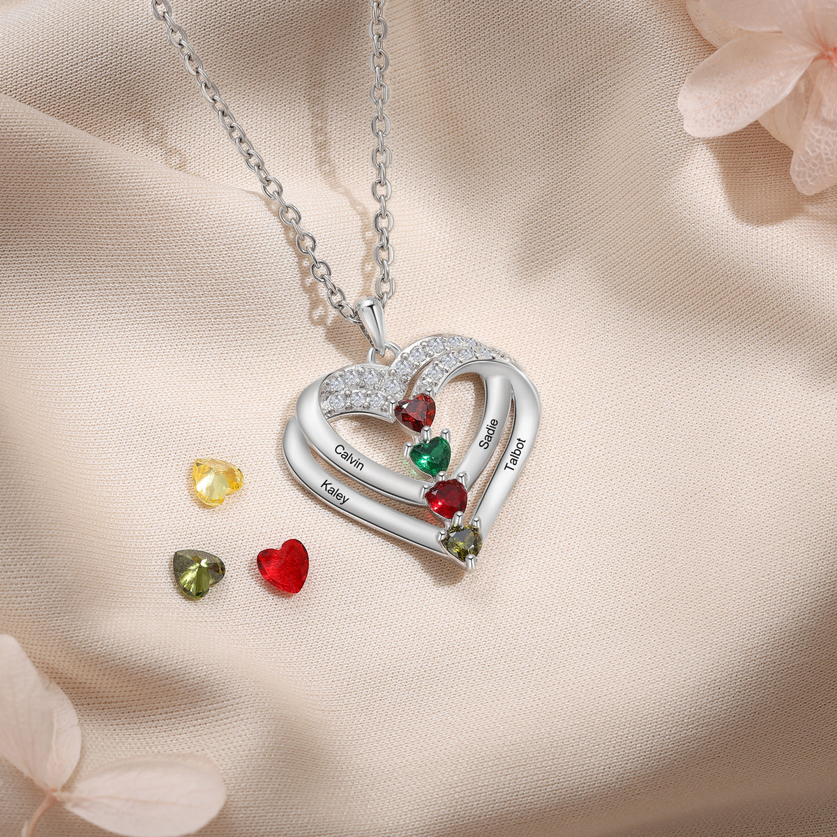 Custom Birthstone Necklace