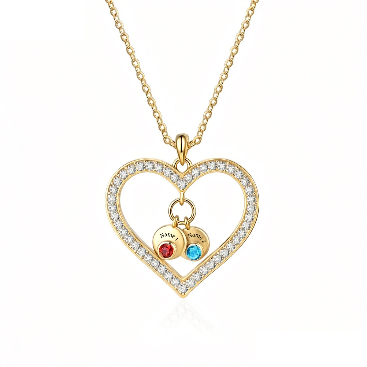 Personalized Birthstone Necklace
