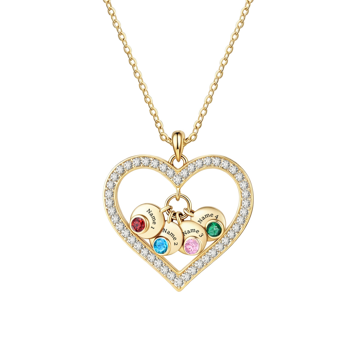 Personalized Birthstone Necklace
