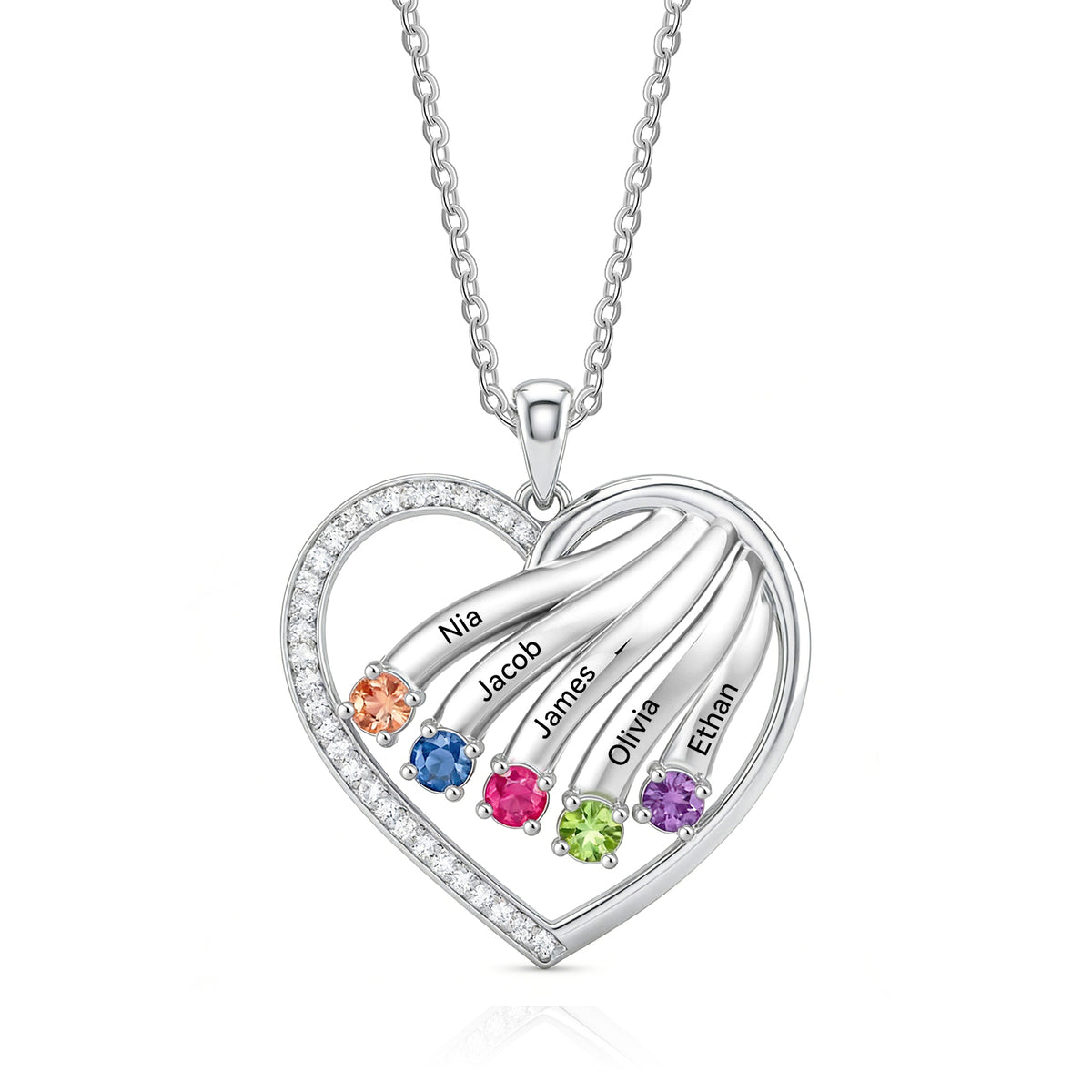 Personalized Birthstone Necklace