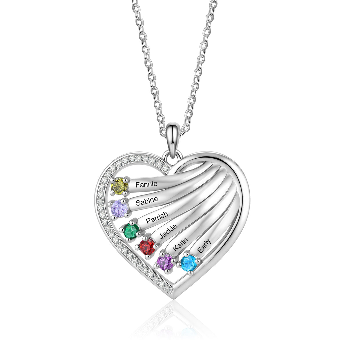 Personalized Birthstone Necklace