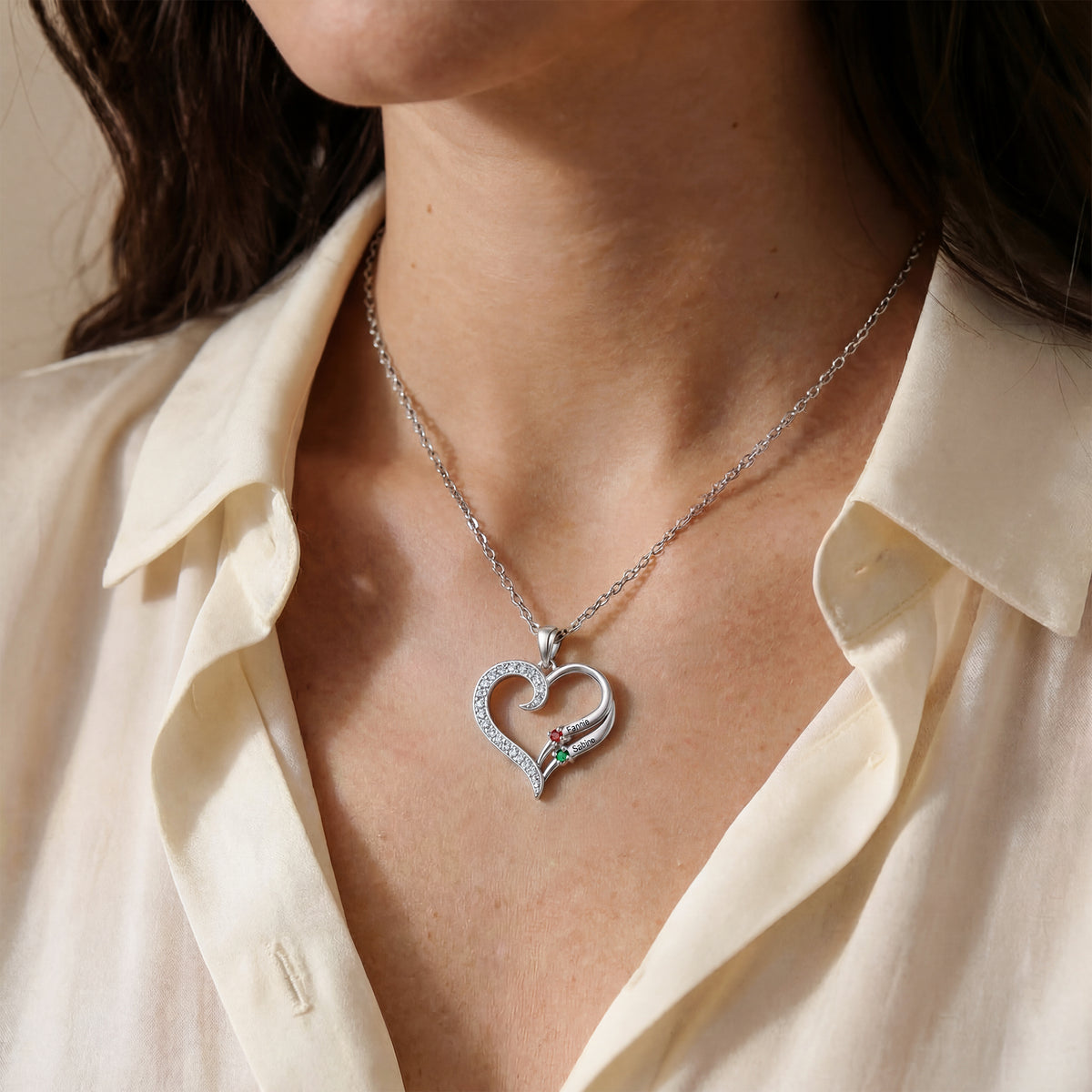 Personalized Birthstone Necklace