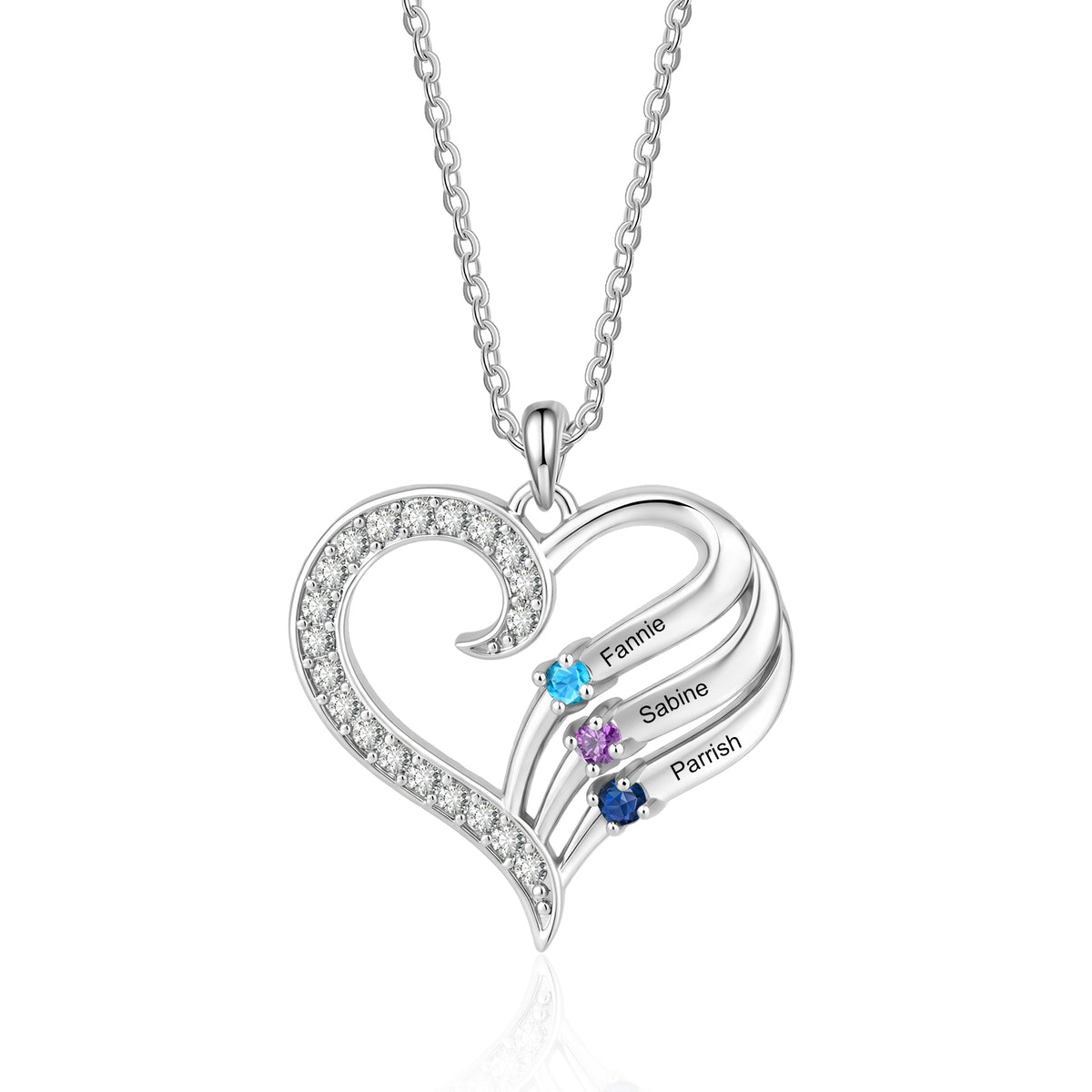 Personalized Birthstone Necklace