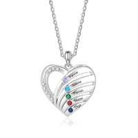 Personalized Birthstone Necklace