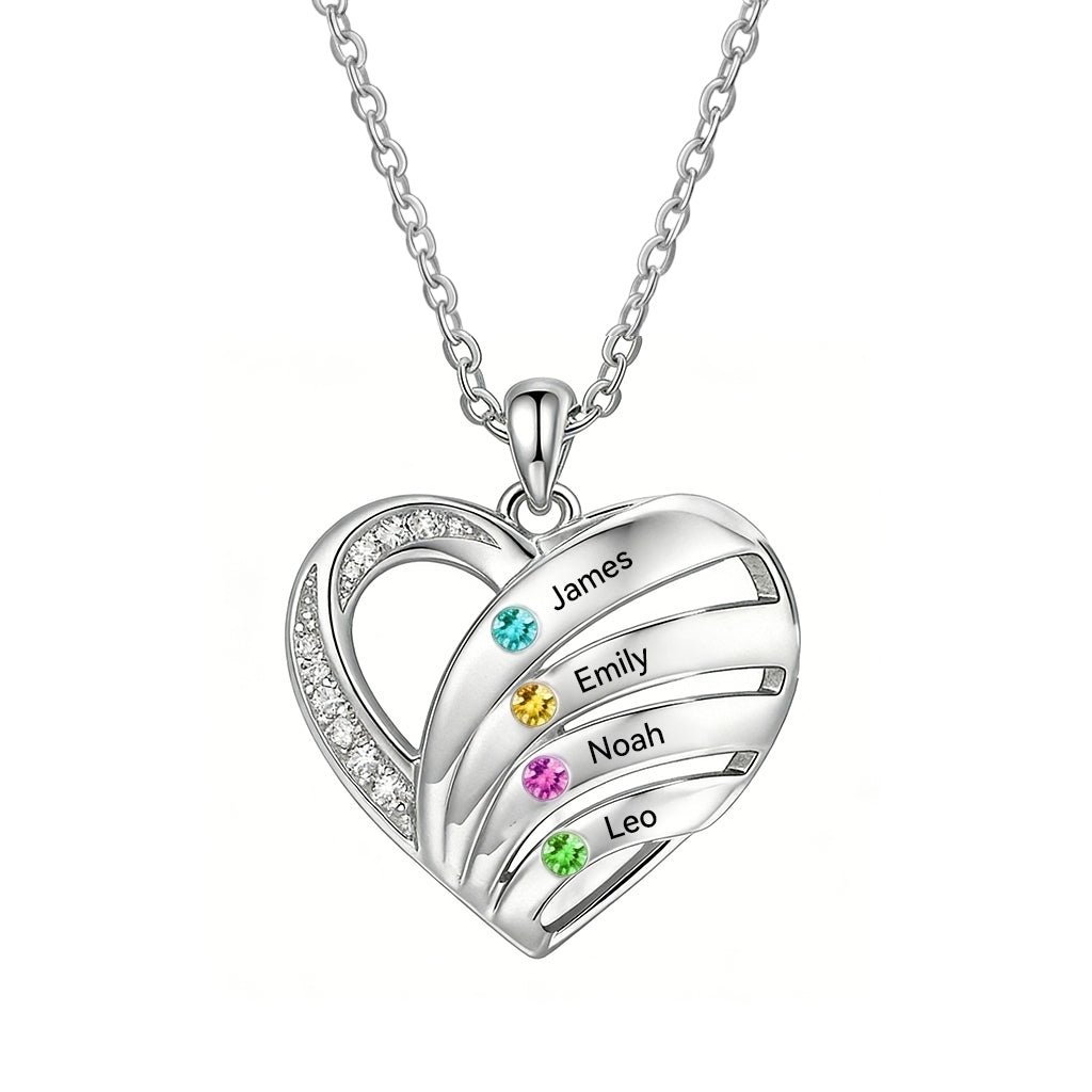 Personalized Birthstone Necklace