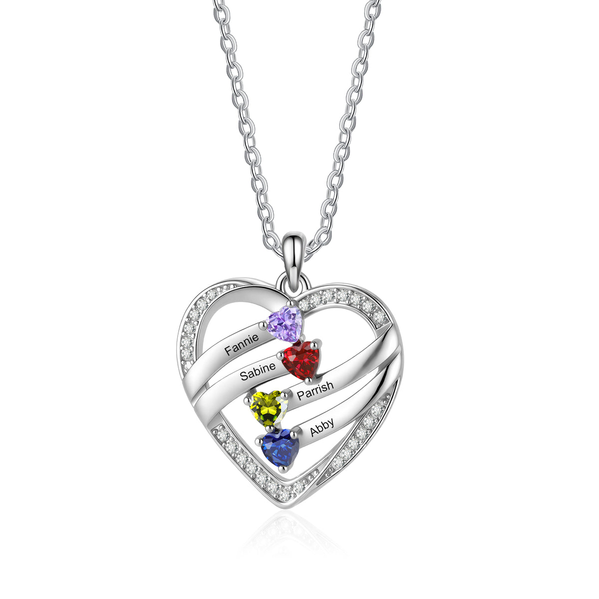 Personalized Birthstone Necklace