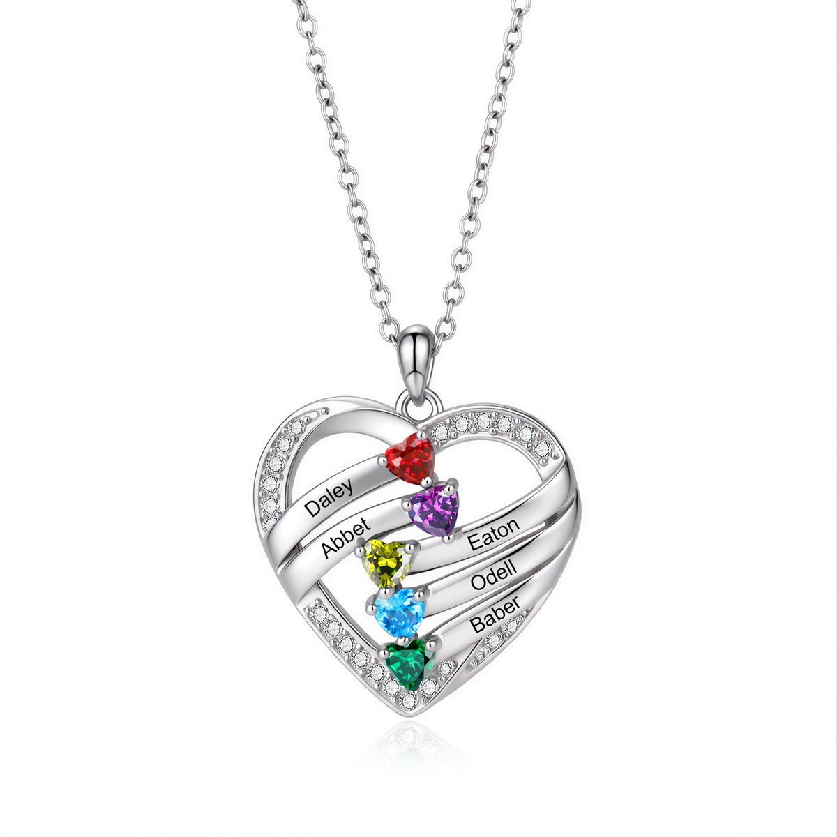 Personalized Birthstone Necklace