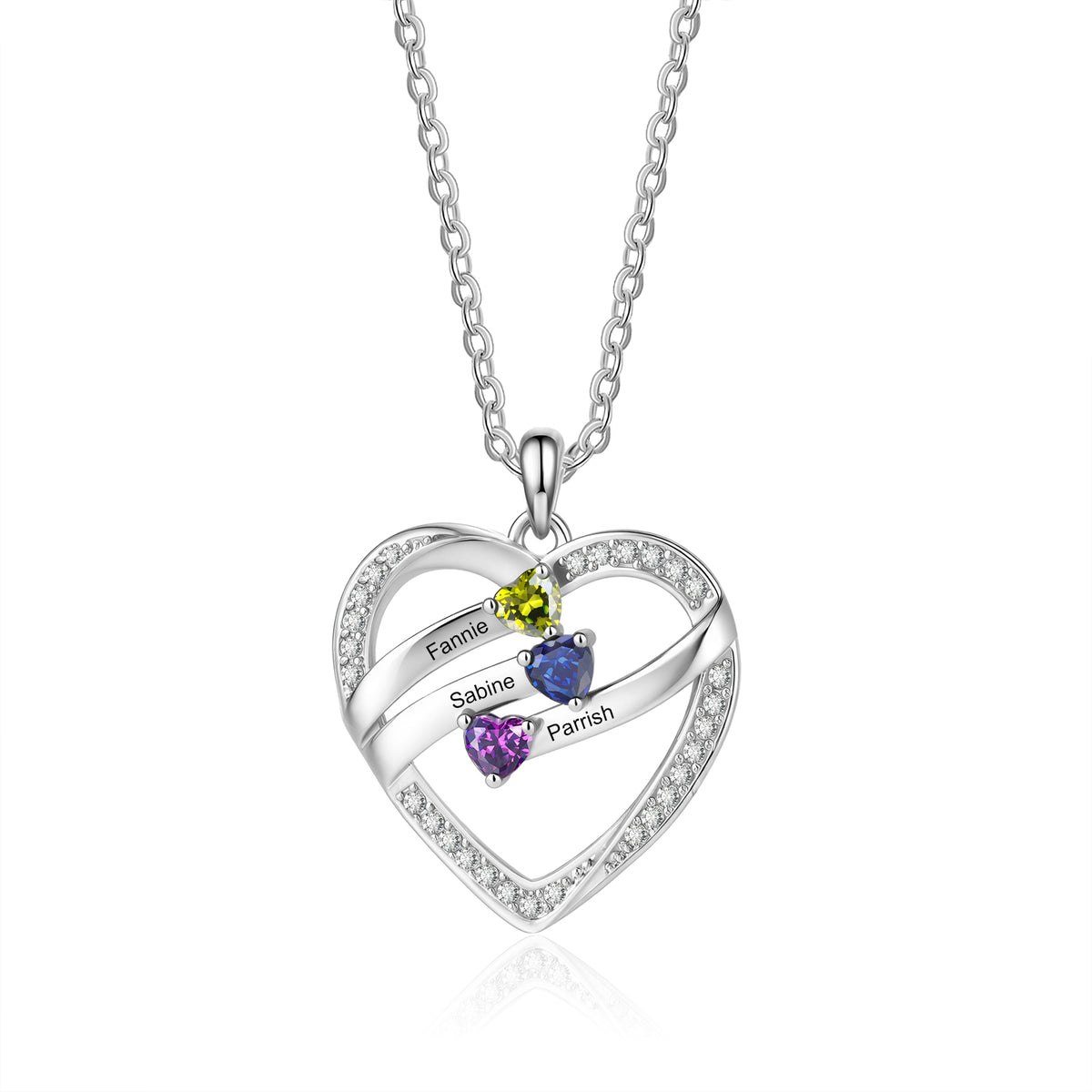 Personalized Birthstone Necklace