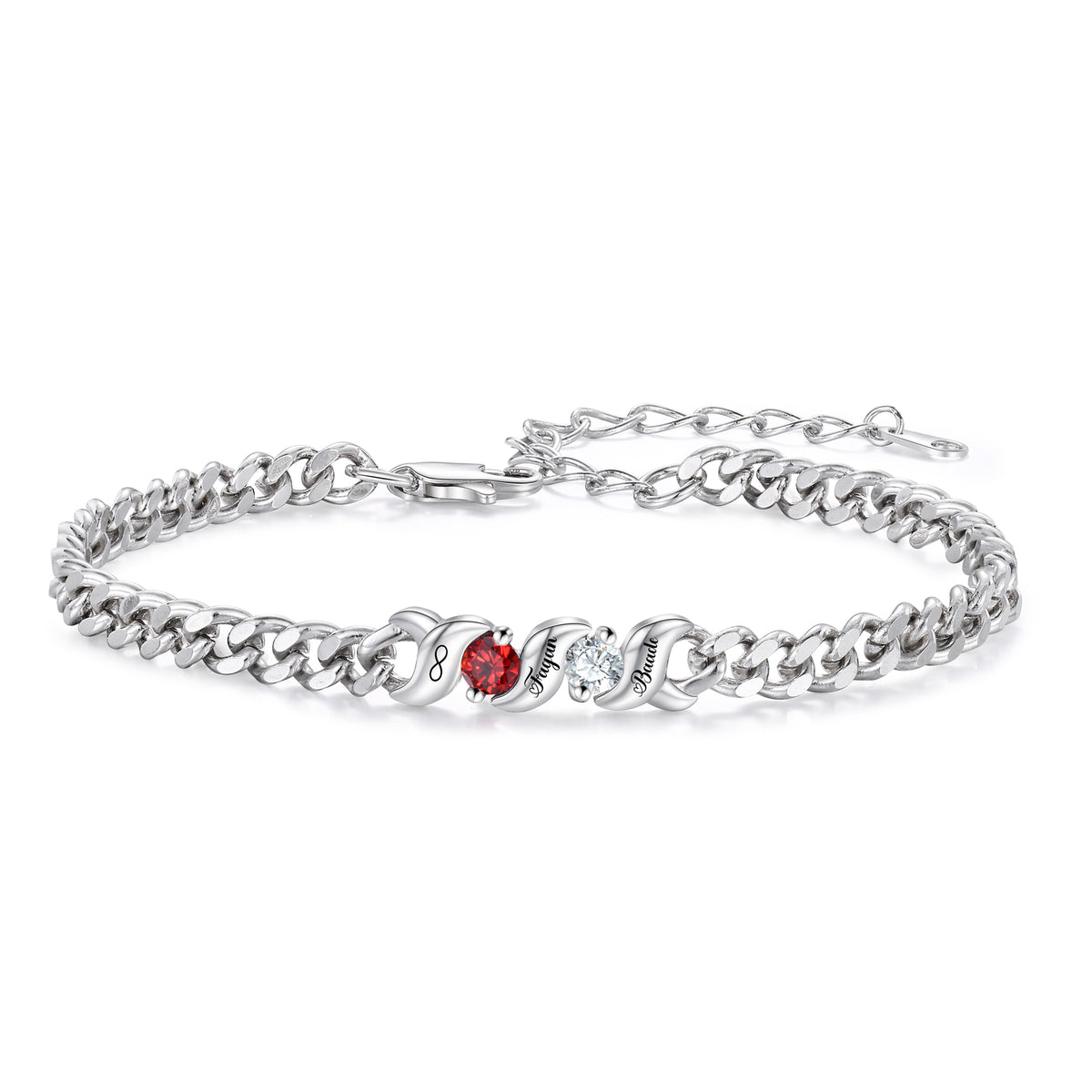 Personalized Birthstone Bracelet