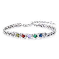 Personalized Birthstone Bracelet