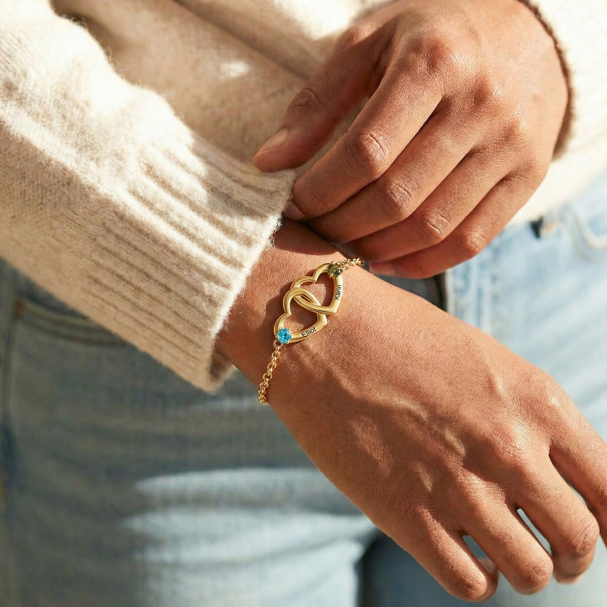 Personalized Birthstone Bracelet