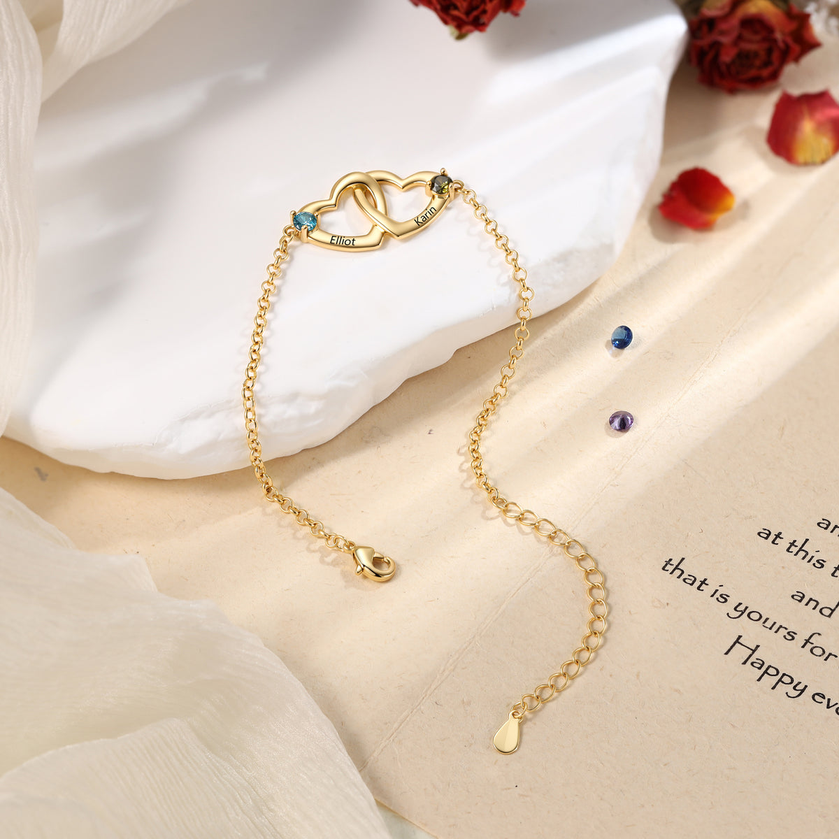 Personalized Birthstone Bracelet