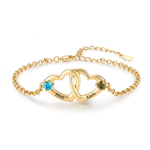 Personalized Birthstone Bracelet