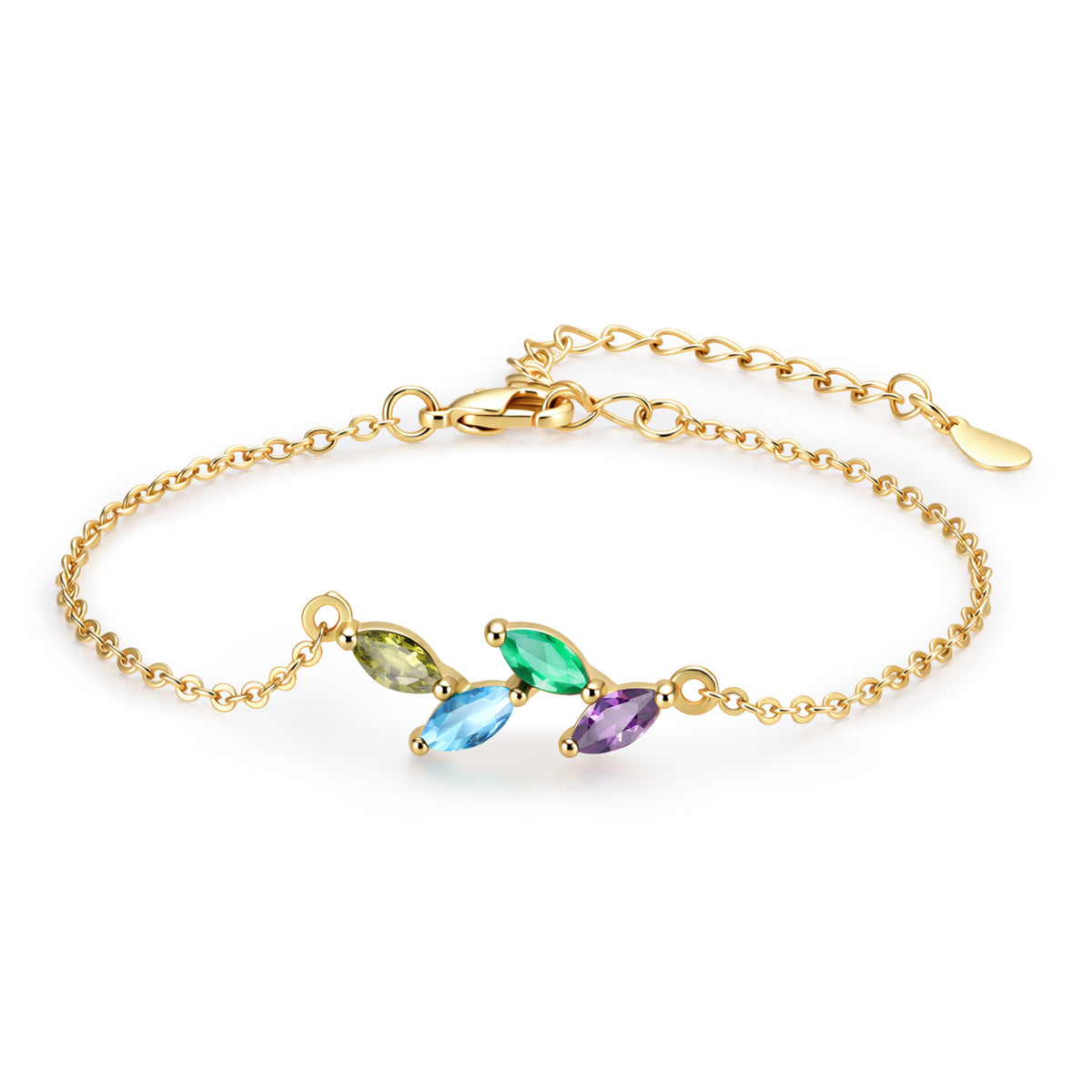 Personalized Birthstone Bracelet