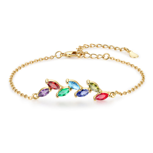 Personalized Birthstone Bracelet