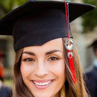 Graduation Cap Photo Memorial Charm