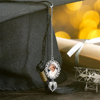 Graduation Cap Photo Memorial Charm