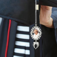Graduation Cap Photo Memorial Charm
