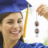 Graduation Multi Photo Memorial Charm
