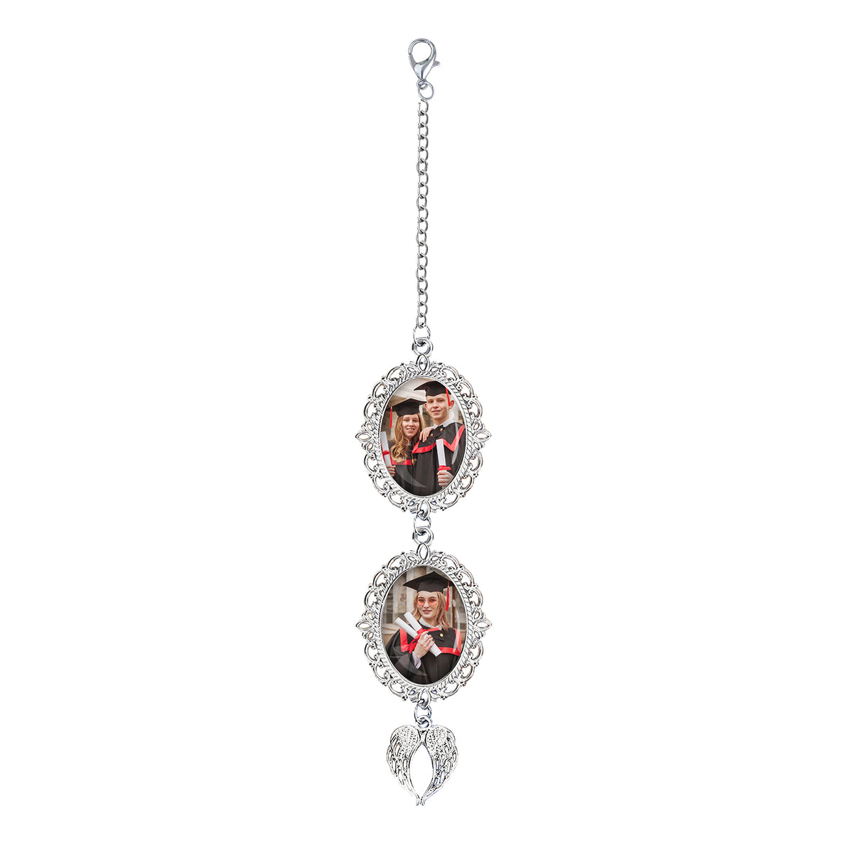 Graduation Multi Photo Memorial Charm