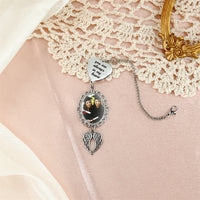 Graduation Photo Memorial Charm with Heart