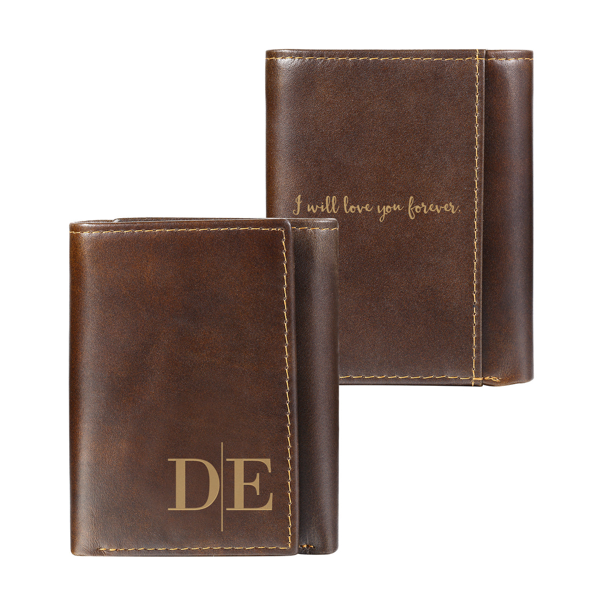 Personalized Men's Leather Wallet