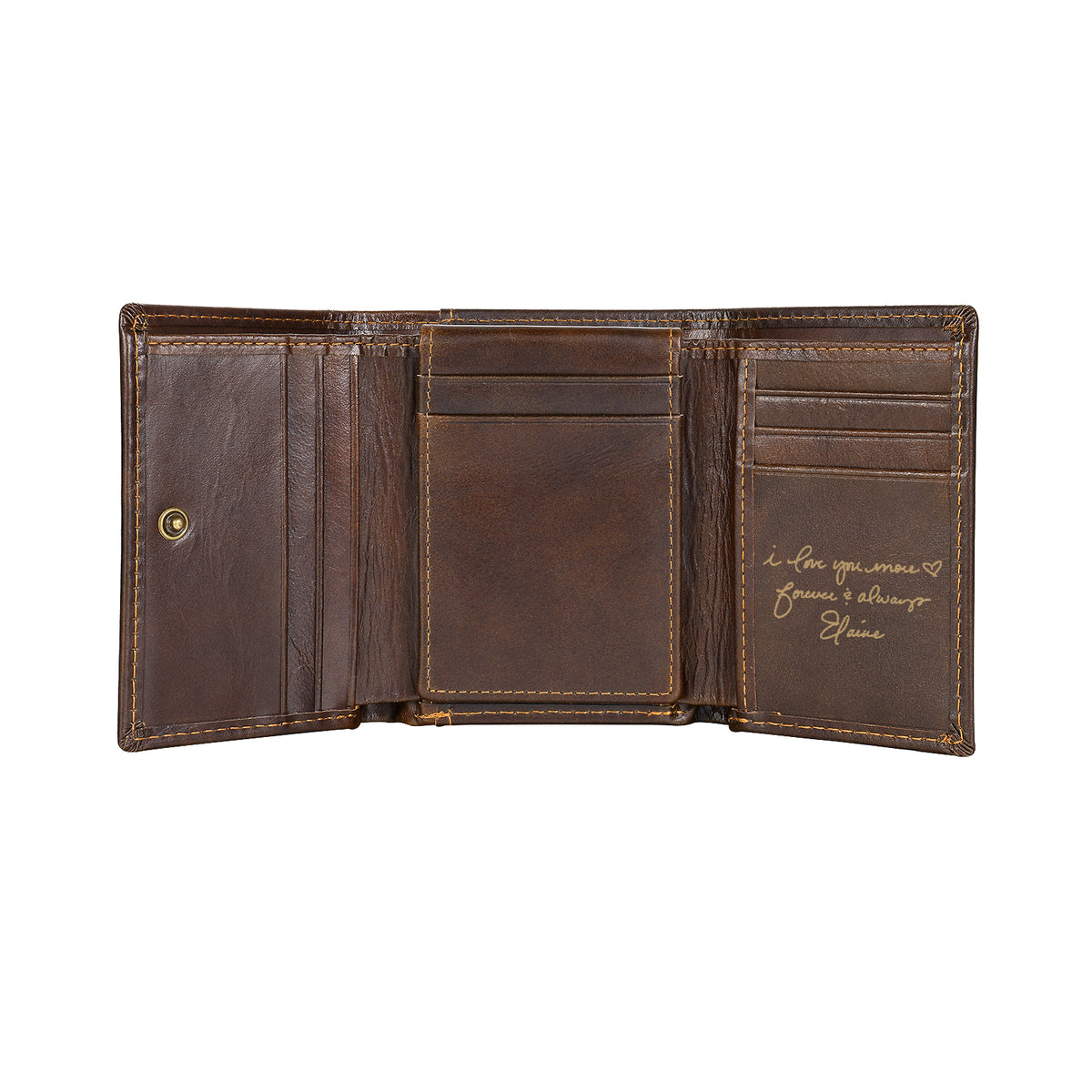 Personalized Men's Leather Wallet