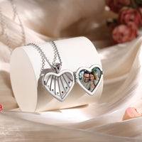 Custom Birthstone Engraved Necklace