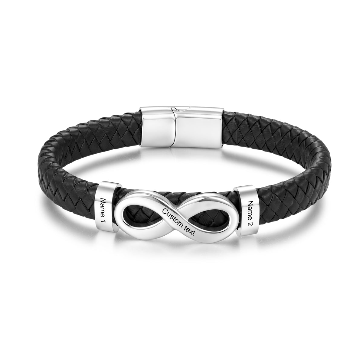 Custom Men Leather Bracelet