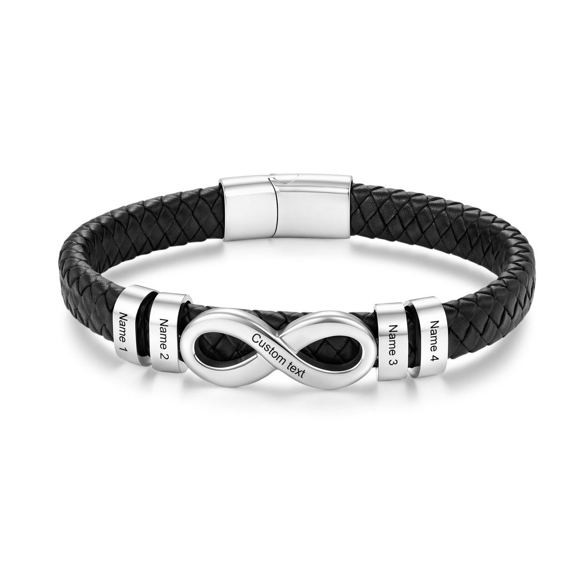 Custom Men Leather Bracelet