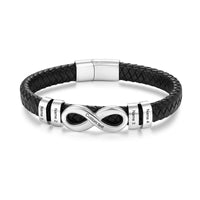 Custom Men Leather Bracelet