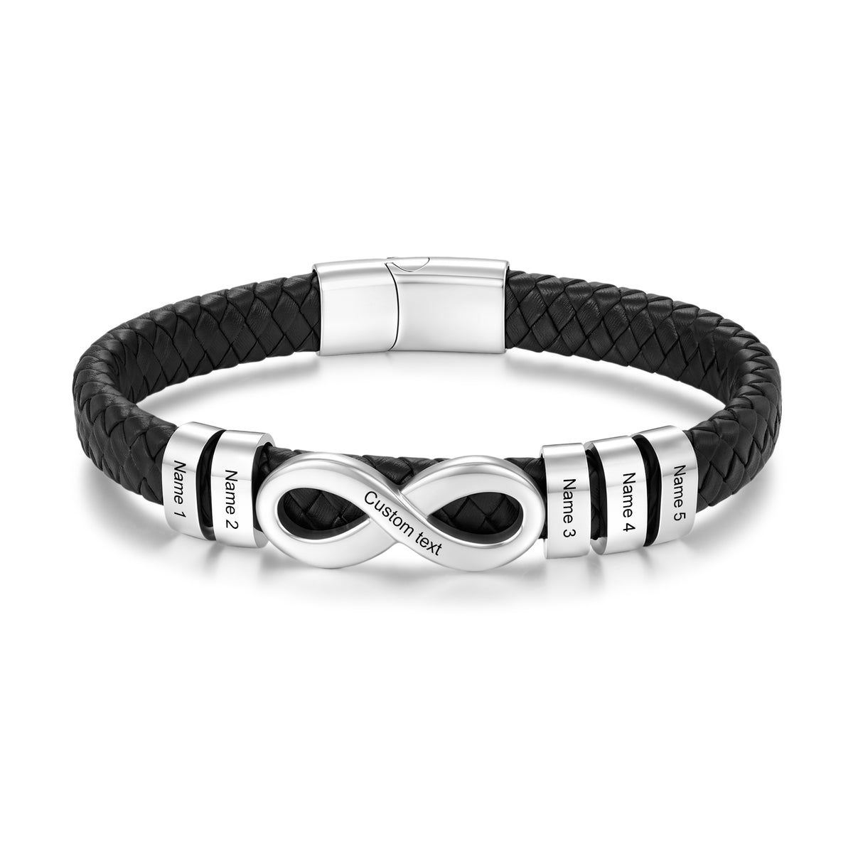 Custom Men Leather Bracelet