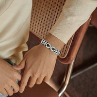 Custom Men Leather Bracelet