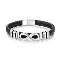 Custom Men Leather Bracelet