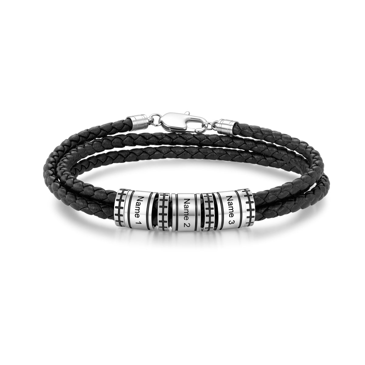 Custom Men Leather Bracelet