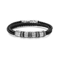 Custom Men Leather Bracelet