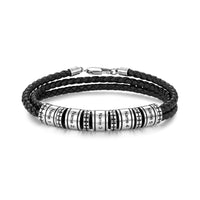 Custom Men Leather Bracelet