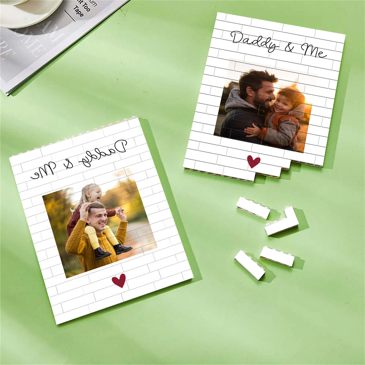 Custom Photo Building Block Puzzle