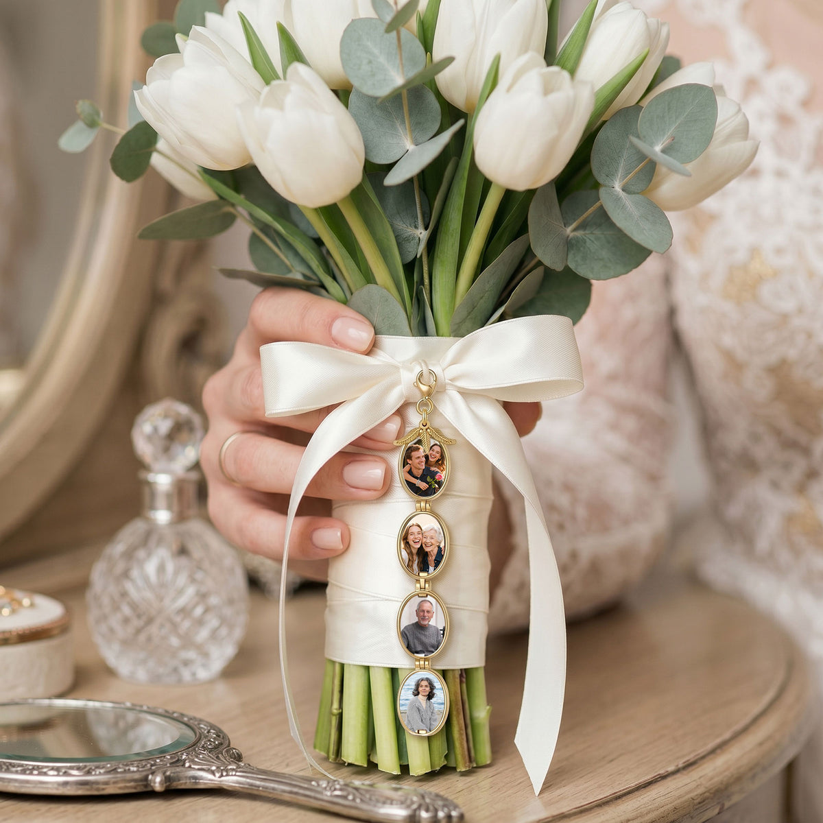 Wedding Photo Bouquet Charm
