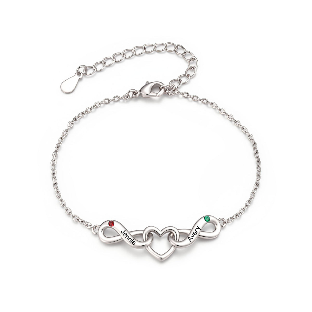 Personalized Birthstone Bracelet