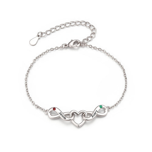 Personalized Birthstone Bracelet