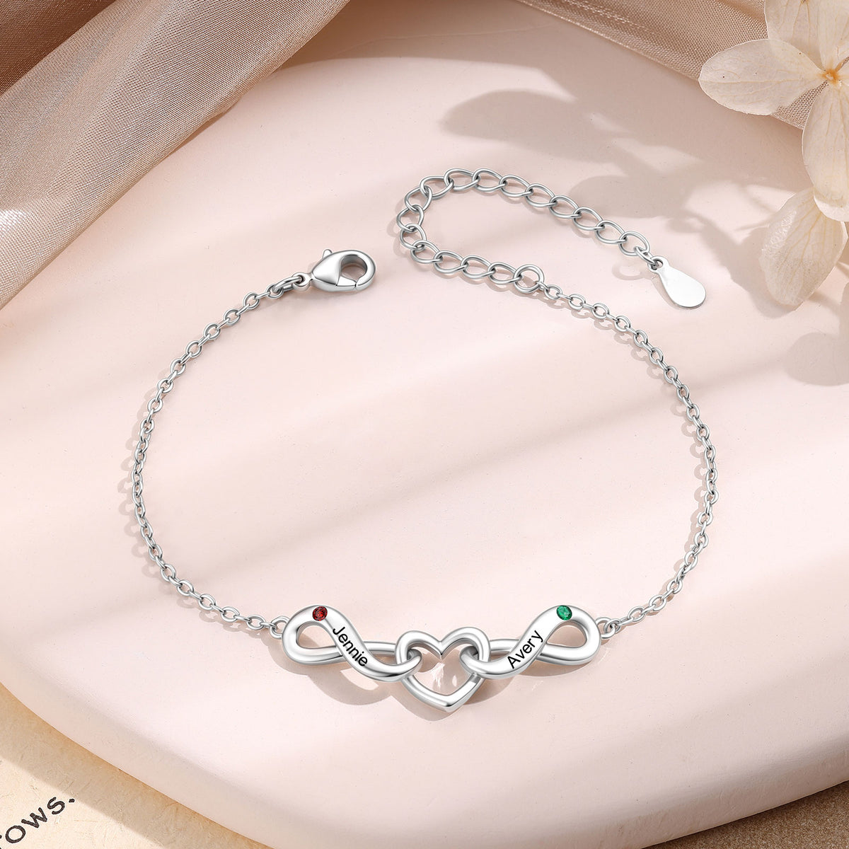 Personalized Birthstone Bracelet