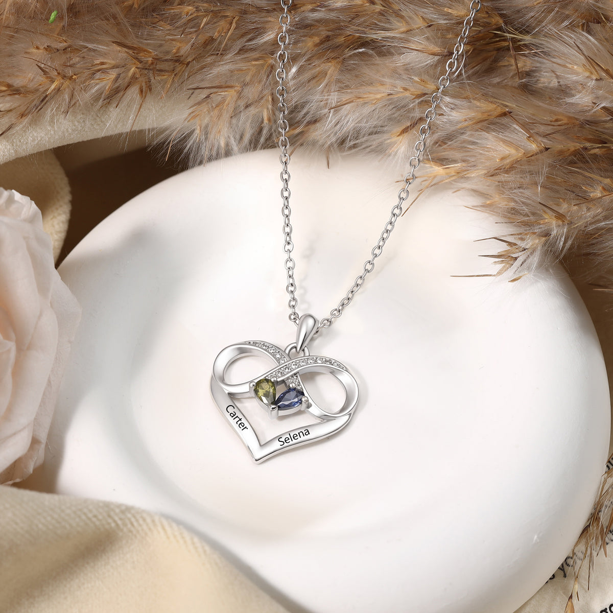 Personalized Birthstone Necklace