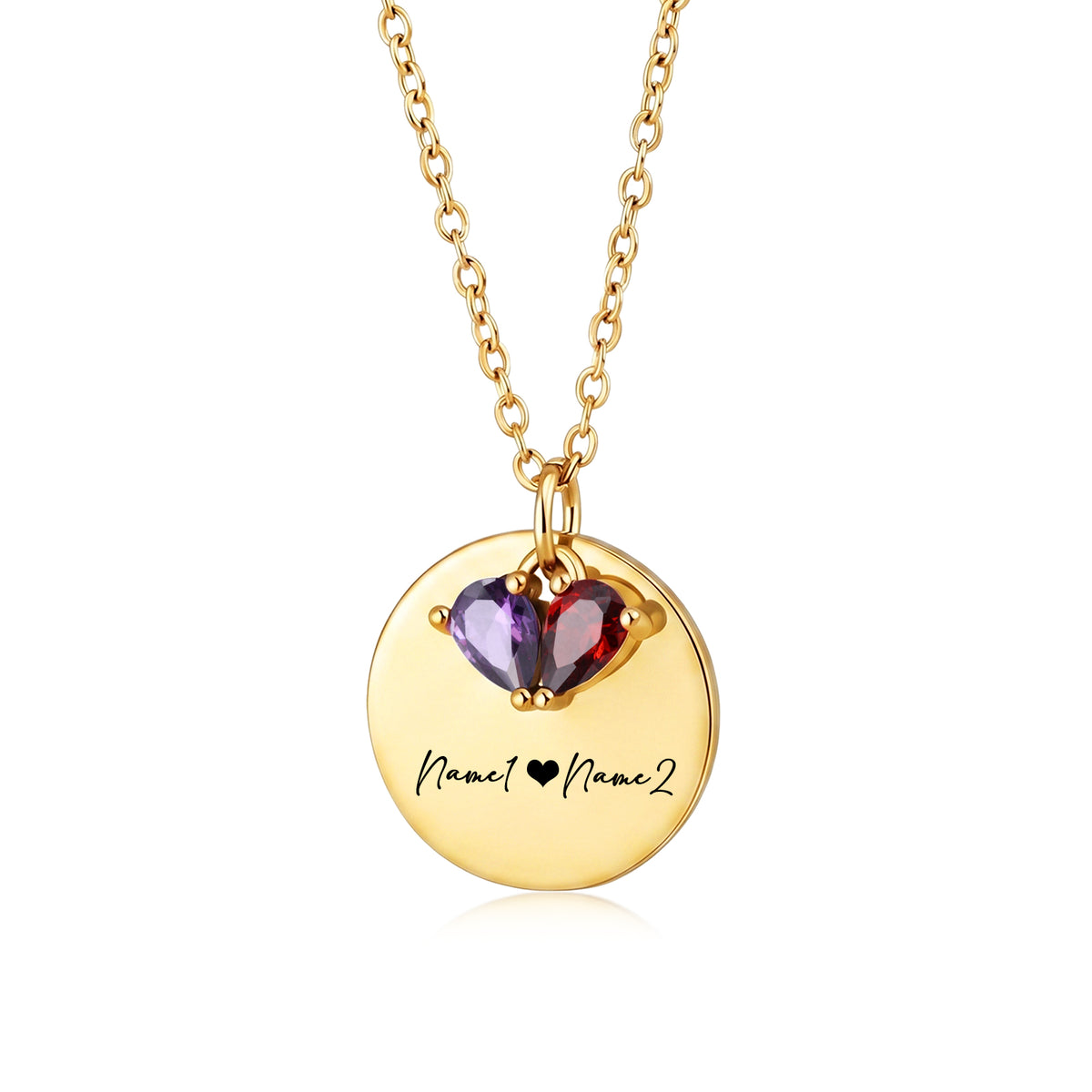 Personalized Birthstone Necklace