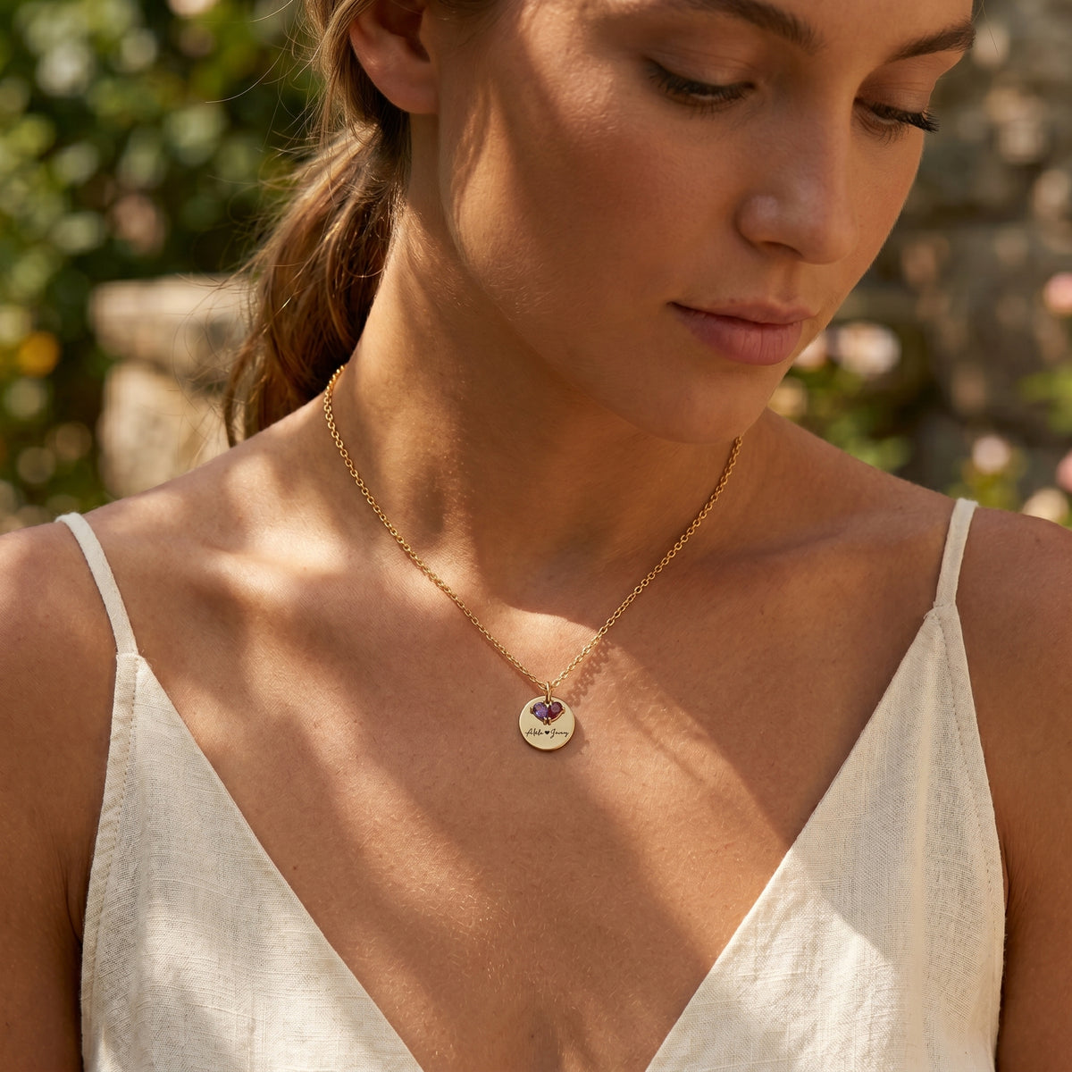 Personalized Birthstone Necklace
