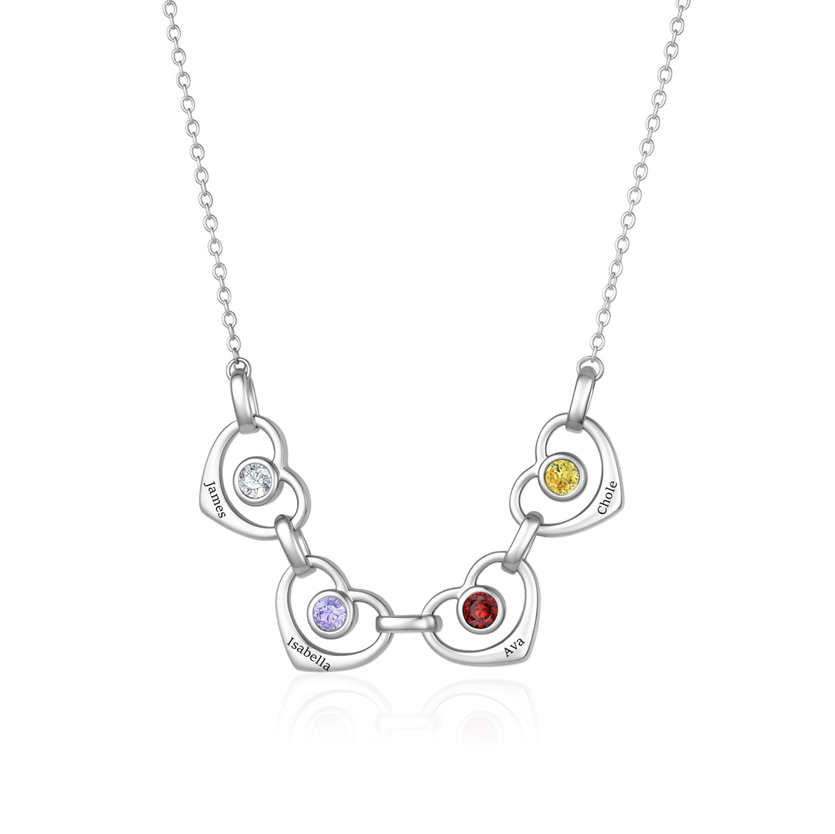 Personalized Birthstone Necklace