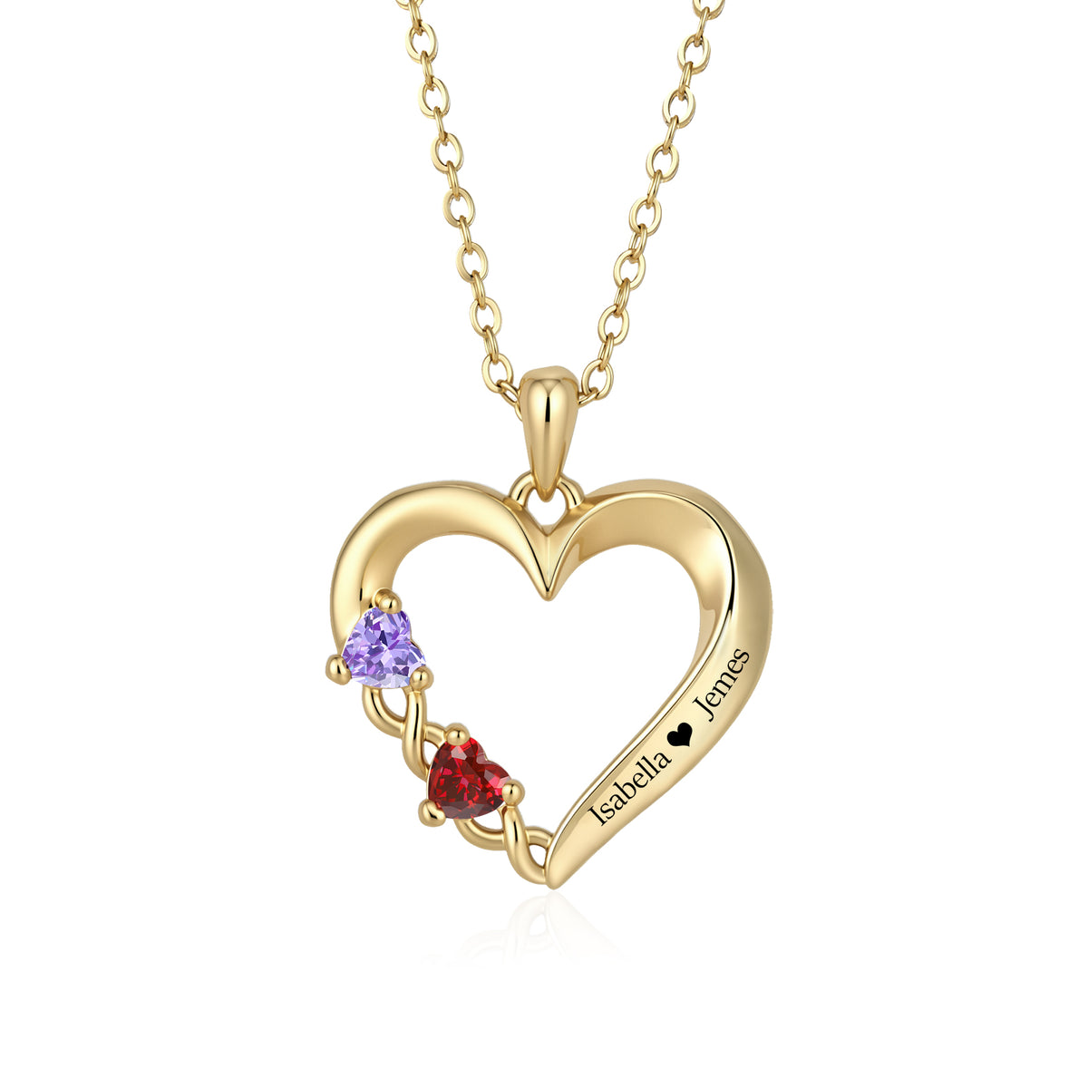 Personalized Birthstone Necklace